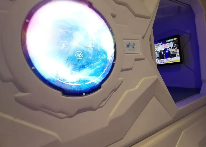 Haustierfreundliches 橙舍太空艙 Tw Capsule Hostel Taipeh